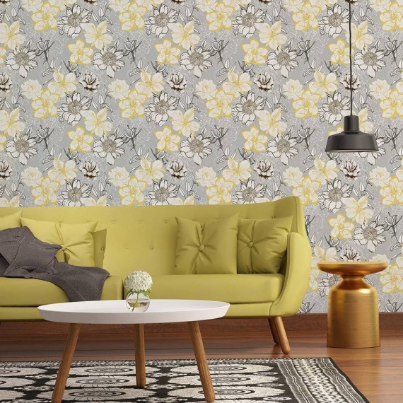 Papel Pintado URBAN FLOWERS 982 - 2