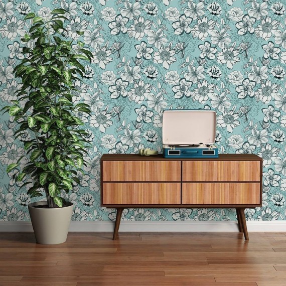 Papel Pintado URBAN FLOWERS 983 - 2