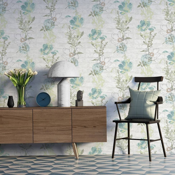 Papel Pintado URBAN FLOWERS 001 - 2